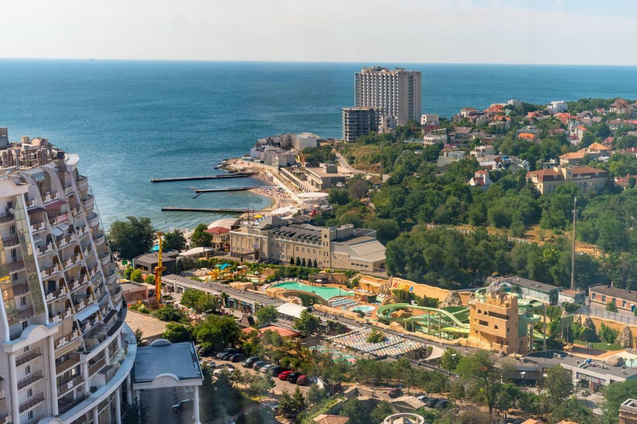 Vip Level Sea View Apartment Odessza Kültér fotó